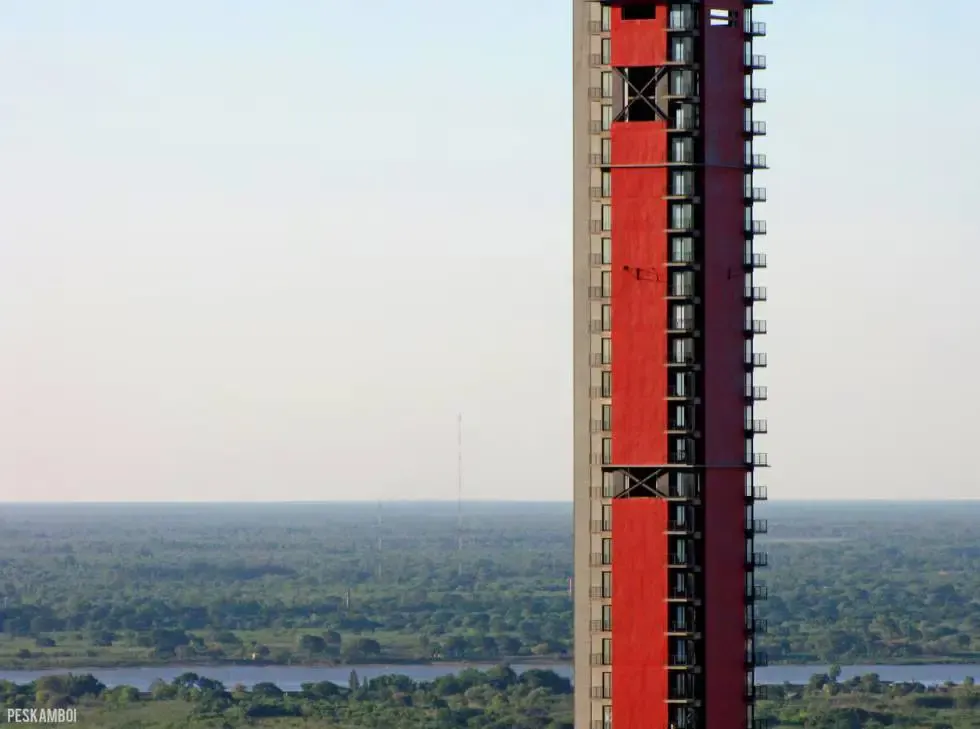 Asunción vista desde arriba