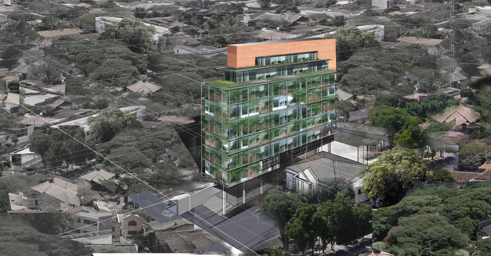 Edificio Los Cedros, Universidad Columbia